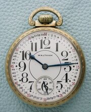Gold Filled Waltham Montgomery Dial P/W USA 1925s