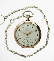 Mora (Omega) Silver 0.800 P/W 1900s With Chain
