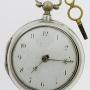 Silver Graham Pair Case Verge English P/W 1802