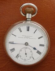 Silver Kendal & Dent Fusee Lever P/W 1917
