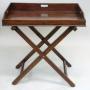 Beautiful 19th Century Mahogany Butlers Tray On Stand