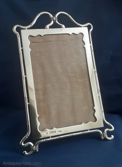 Antiques Atlas Silver Photo Frame. Asprey Of London. 1898.