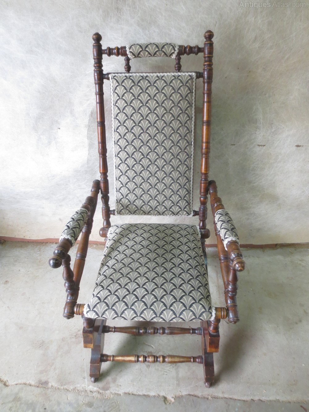 American Rocking Chair - Antiques Atlas American Rocking Chair Antique ... - American Rocking Chair - Antiques Atlas