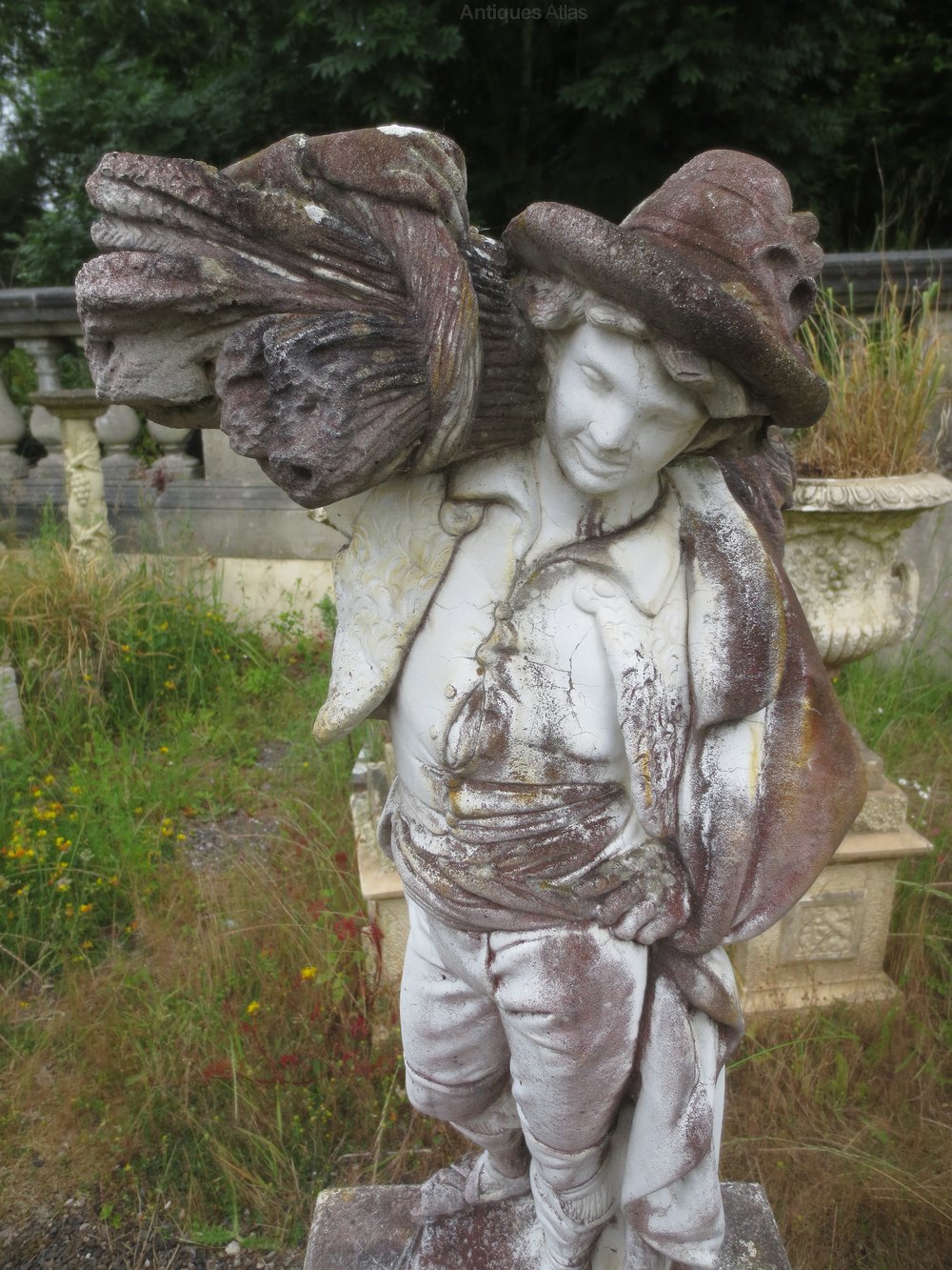 Antiques Atlas Pair Of Stone Figurines