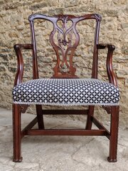 Mahogany Carver/armchair Circa 1810 