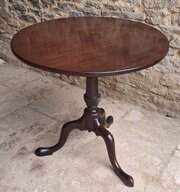 Mahogany Tripod Tipping Table Circa 1760