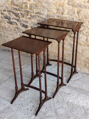Nest Of Three Georgian Mahogany Tables 