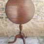 Oak Tripod Tipping Table - 18th Century