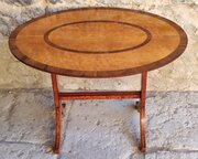 Satinwood Coffee Table - Late 19th Century