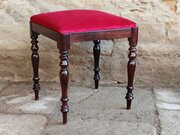 Victorian Rosewood Stool Circa 1840