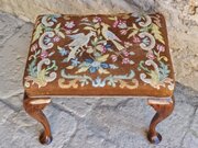 Walnut Stool Circa 1880