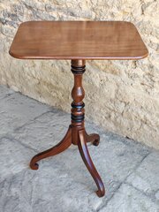 Yew Top Tripod Table Circa 1820