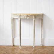 Painted French Console Table.