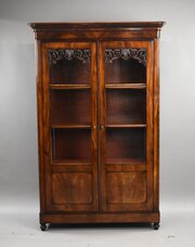 Continental 19th Century Mahogany Bookcase