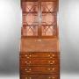 George III Oak Bureau Bookcase