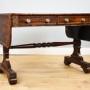 Regency Rosewood Brass Inlaid Sofa Table