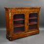 Victorian Inlaid Walnut Pier Cabinet