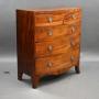 Victorian Mahogany Bowfront Chest