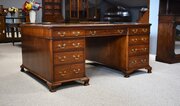 Victorian Mahogany Partners Desk