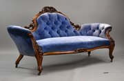 Victorian Walnut Double Ended Sofa