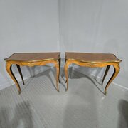 A Good Pair French Console Hall Tables