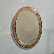 Art And Crafts Copper Mirror