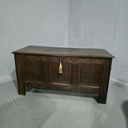 C17th Oak Coffer