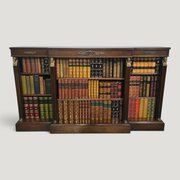 Empire Mahogany Adjustable Library Bookcase
