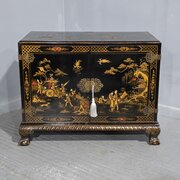 Fine Chinoiserie Two Door Cabinet