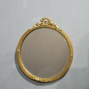 Fine Edwardian Round Gilt Mirror