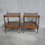 Fine Pair Regency Mahogany Lamp Tables