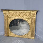 Fine Regency Overmantle Mirror