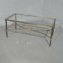French Brass Coffee Table