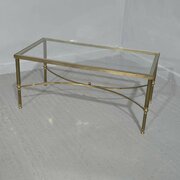 French Brass Coffee Table