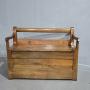 French Cherry Hall Bench