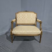 French Gilt Two Seat Sofa