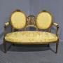 French Gilt Two Seat Sofa