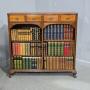 French Open Adjustable Library Bookcase