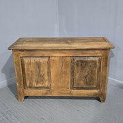 French Rustic Oak Coffer
