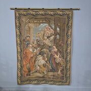 French Signed Tapestry