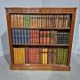 Good Mahogany Open Adjustable Library Bookcase