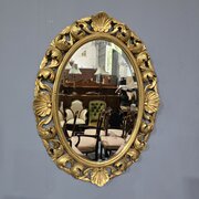 Good Oval Gilt Wall Mirror