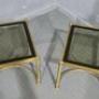 PAIR BRASS