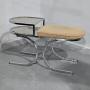 Mid Century Chrome Hall Seat