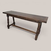 Oak Kitchen Refrectory Farmhouse Dining Table