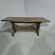Oak Refrectory Farmhouse Kitchen Tavern Table