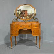 Outstanding French Satinwood Dressing Table