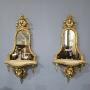 Outstanding Pair Regency Girondelle Mirrors