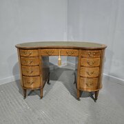 Super Kidney Shaped Mahogany Desk