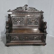 Super Oak Monks Hall Bench